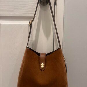 COACH Convertible Suede Crossbody Bag, Hadley